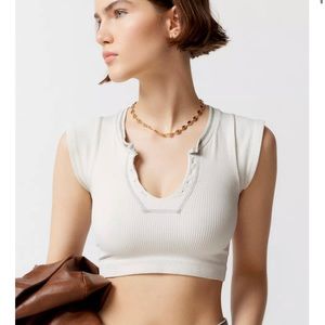 Out From Under Go For Gold Seamless Top- Urban Outfitters